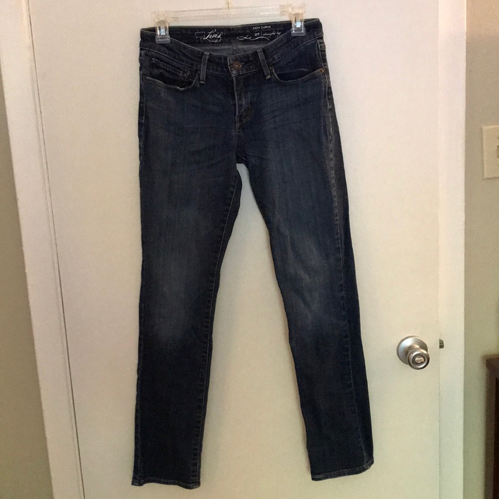 Levi’s Demi Curve straight leg jeans